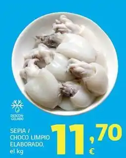 HiperDino Sepia / choco limpio elaborado oferta