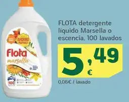 HiperDino Flota - detergente liquido marsella o escencia oferta