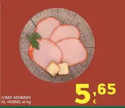 HiperDino Lomo adobado al horno oferta