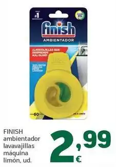 HiperDino Finish - ambientador lavavajillas maquina limon oferta
