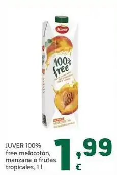 HiperDino Juver - 100% free melocoton, manzana o frutas tropicales oferta