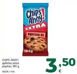 HiperDino Chips ahoy - galletas extra pepitas oferta