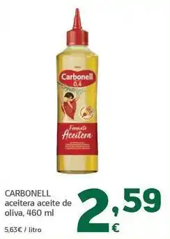 HiperDino Carbonell - aceitera aceite de oliva oferta