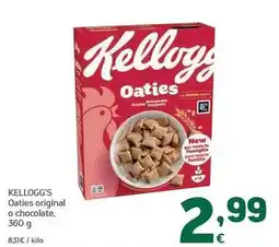 HiperDino Kellogg's - oatiles original o chocolate oferta