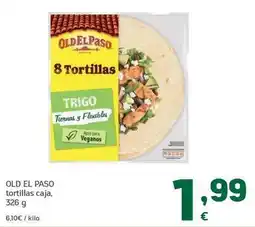 HiperDino Old el paso - tortillas caja oferta