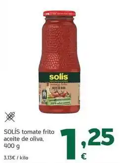 HiperDino Solís - tomate frito aceite de oliva oferta