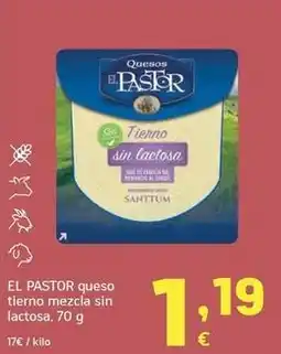 HiperDino El pastor - queso tierno mezcla sin lactosa oferta