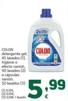 HiperDino Colon - detergente gel oferta