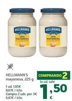 HiperDino Hellmann's - mayonesa oferta
