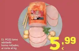 HiperDino El pozo - lomo adobado horno mitades oferta