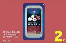 HiperDino El pastor - perlas de frambuesa o de mango oferta