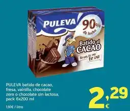 HiperDino Puleva - batido de cacao oferta