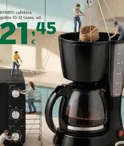 HiperDino Kympo - cafetera goteo 10-12 tazas oferta