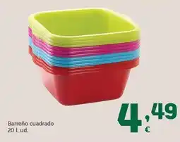 HiperDino Barreno cuadrado oferta