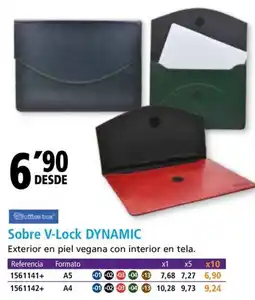 Folder Sobre v-lock dynamic oferta
