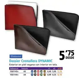 Folder Dossier cremallera dynamic oferta