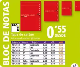 Folder Tapa de cartón oferta