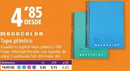 Folder MONOCOLOR Tapa plástico oferta