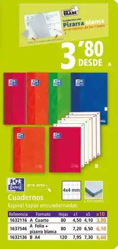 Folder Cuadernos oferta