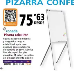 Folder Pizarra caballete oferta