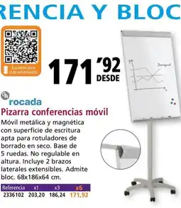 Folder Pizarra conferencias móvil Móvil oferta