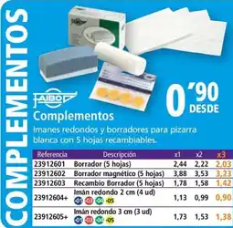 Folder FAIBO Complementos oferta