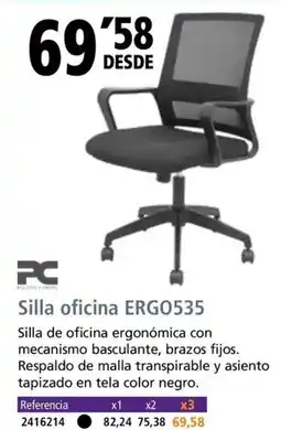 Folder Silla oficina ERGO535 oferta