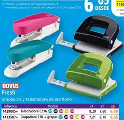 Folder NOVUS Fresh oferta