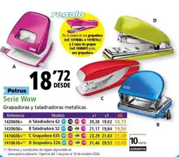 Folder PETRUS Serie Wow oferta