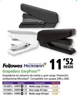 Folder Grapadora EasyPress™M oferta
