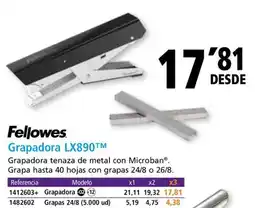 Folder Grapadora LX890™M oferta