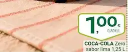Supermercados Dani Coca-cola - zero sabor lima oferta