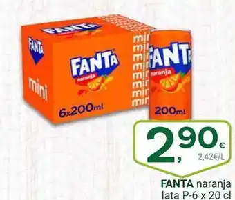 Fanta - naranja lata