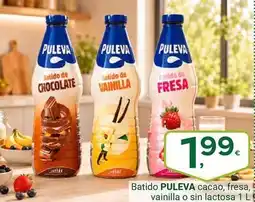 Supermercados Dani Puleva - batido cacao, fresa, vainilla o sin lactosa oferta