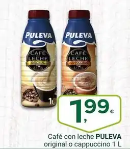 Supermercados Dani Puleva - cafe con leche original o cappuccino oferta