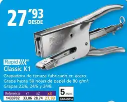 Folder Classic K1 oferta
