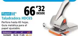 Folder Taladradora HDC65 oferta