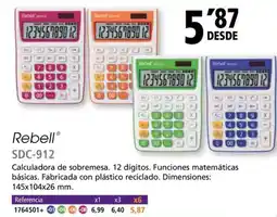 Folder REBELL SDC-912 oferta