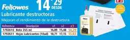 Folder Fellowes Lubricante destructoras oferta
