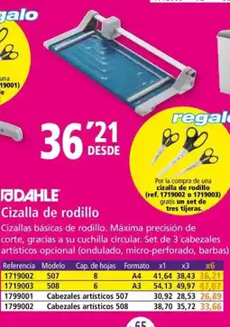 Folder Cizalla de rodillo oferta
