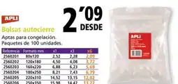 Folder APLI Bolsas autocierre oferta