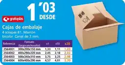 Folder Cajas de embalaje oferta