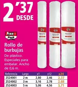 Folder Rollo de burbujas oferta