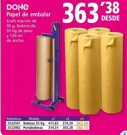 Folder DOHE Papel de embalar oferta