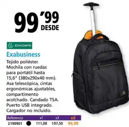 Folder EXACOMPTA Exabusiness oferta
