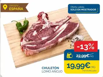 Chuletón lomo añojo