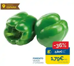 Supermercados La Despensa Pimiento verde oferta