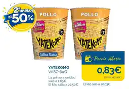 Supermercados La Despensa Yatekomo vaso oferta