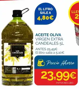 Supermercados La Despensa Los Candeales aceite oliva virgen extra oferta