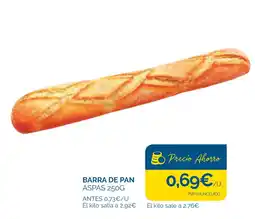 Cash Ecofamilia Barra de pan aspas oferta